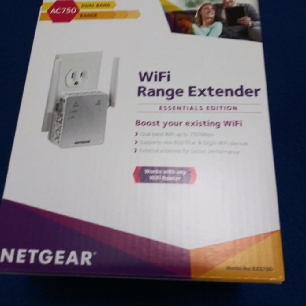NETGEAR EX3700 AC750 Wireless Dual-Band Range Extender